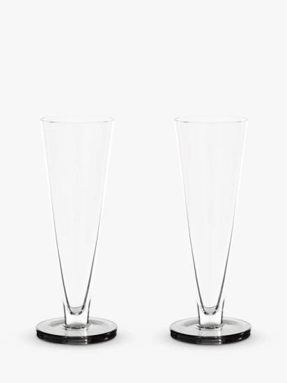 Flute Glass, Set of 2
