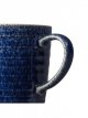 Studio Blue Ridged Mugs, 400ml, Set of 2