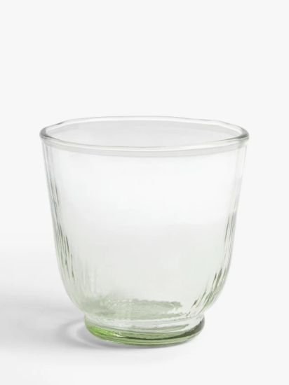 Recycled Glass Tumbler, 250ml, Clear